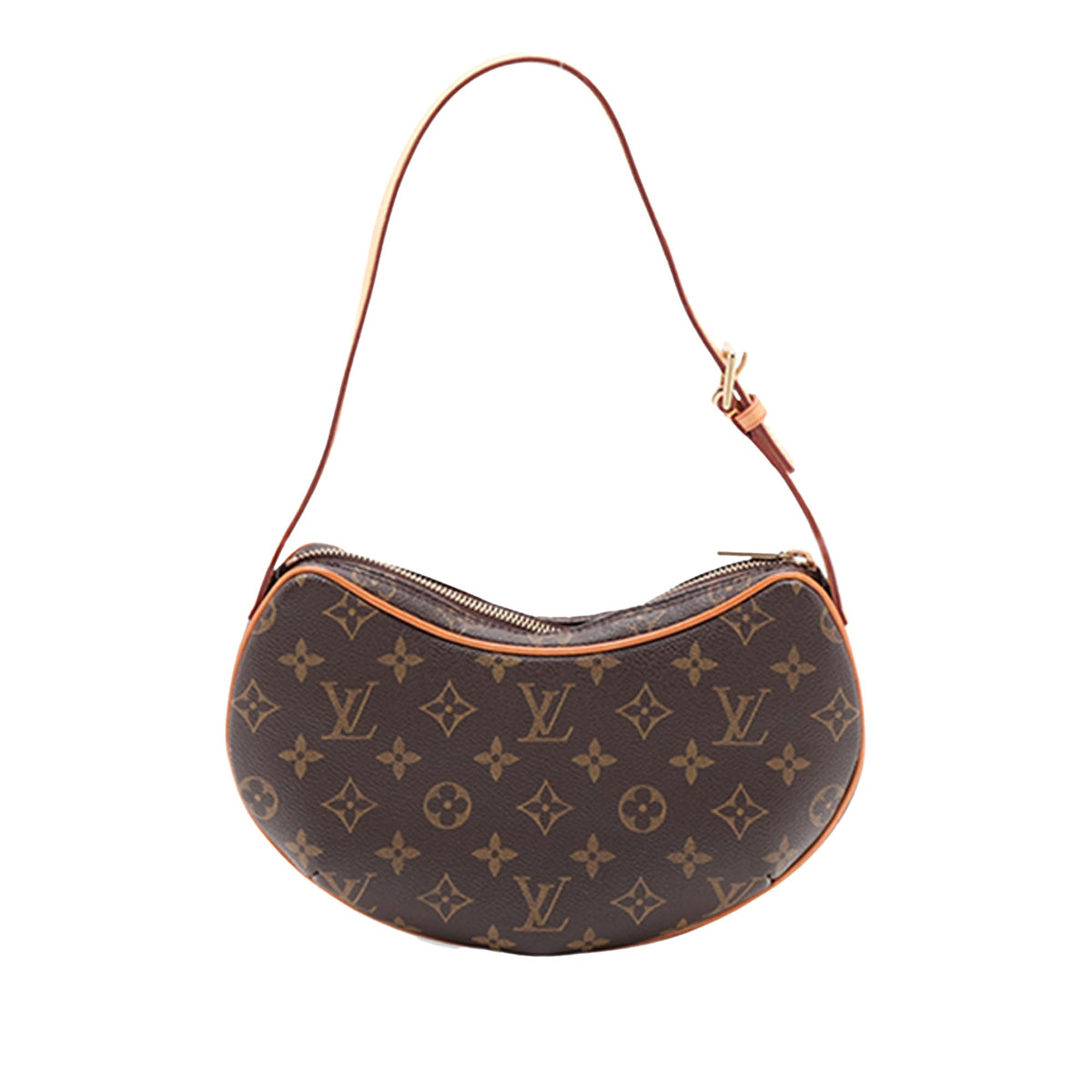 Louis Vuitton Monogram Croissant PM — Brown