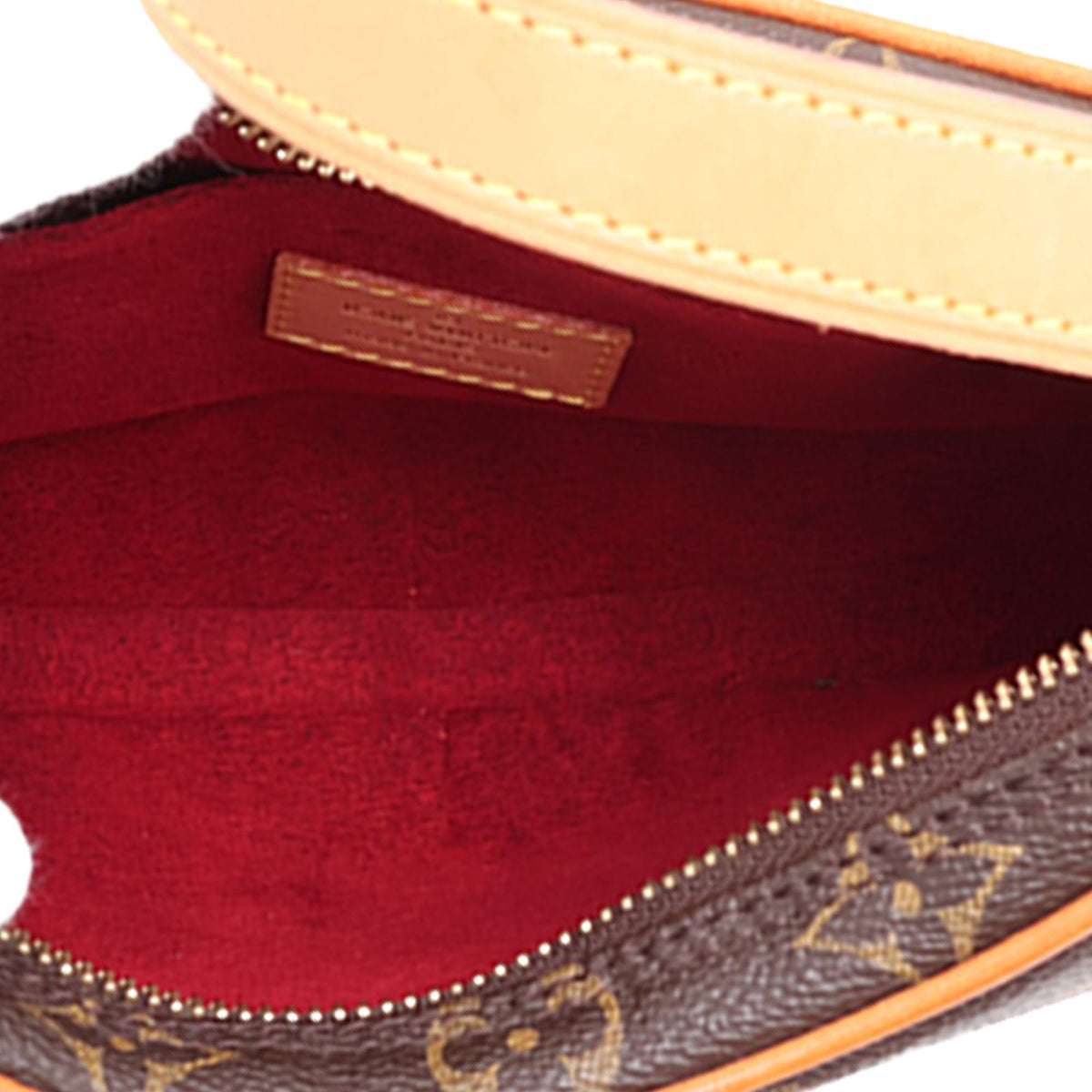 Louis Vuitton Monogram Croissant PM — Brown