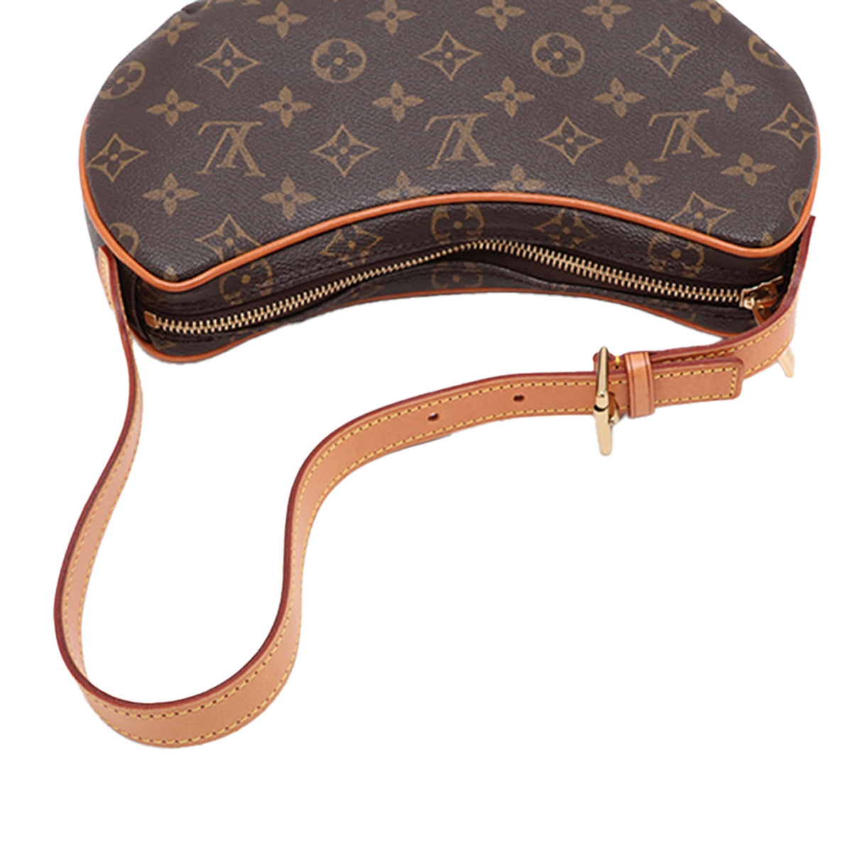 Louis Vuitton Monogram Croissant PM — Brown