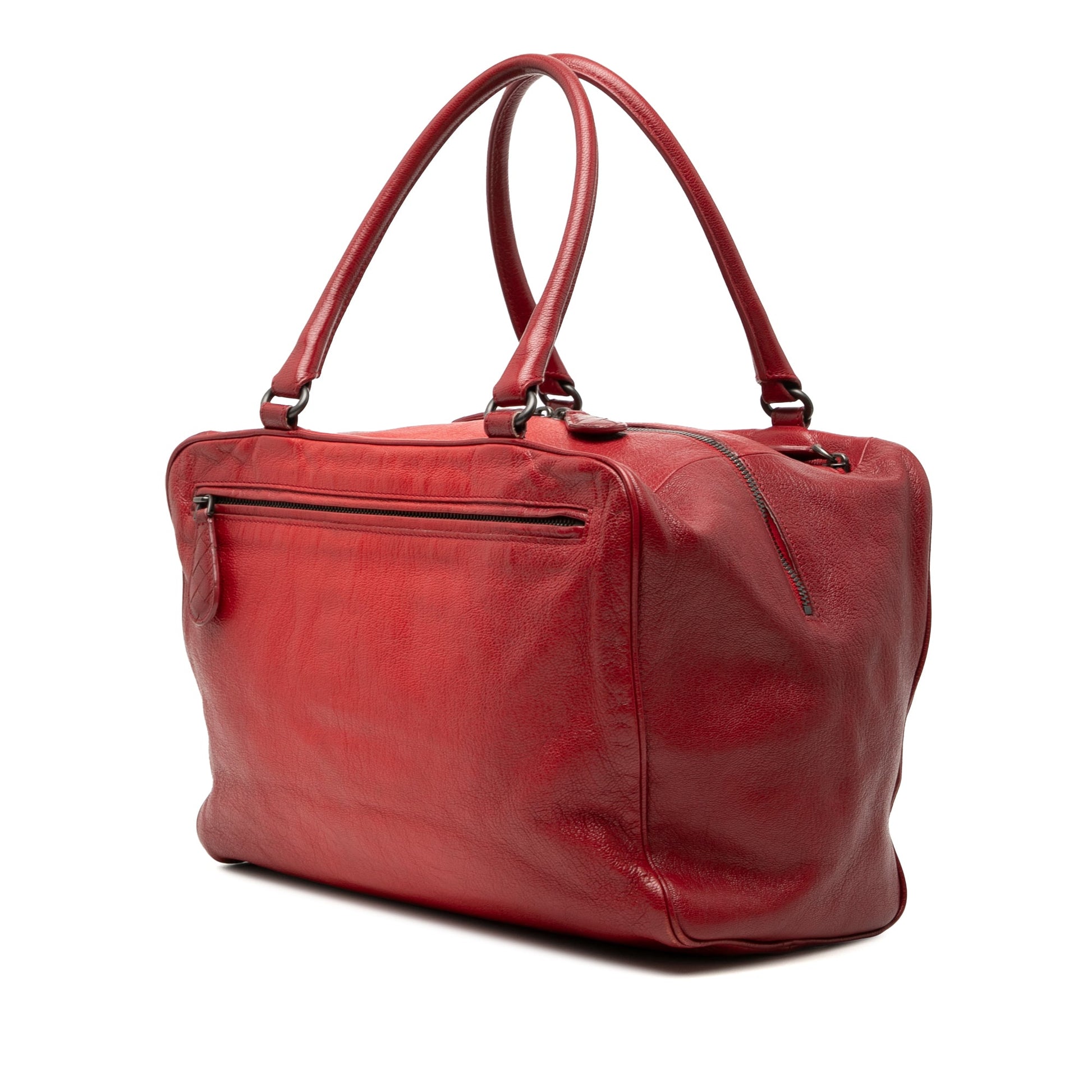 Medium Goatskin Madras Sfumato Brera Handbag