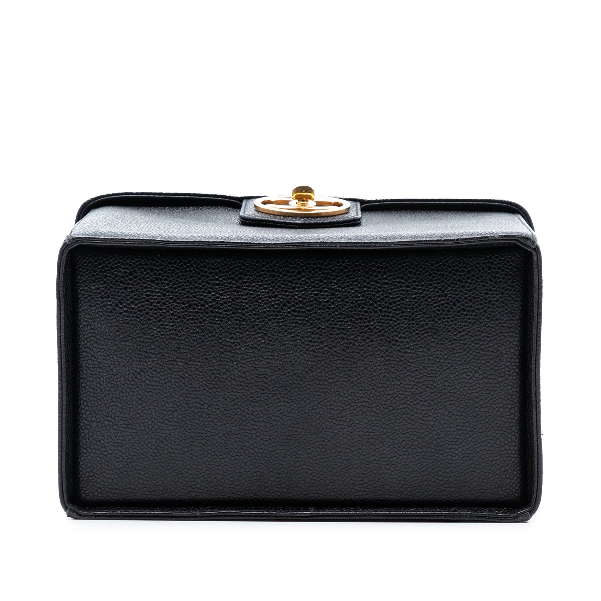 Chanel CC Caviar Vanity Box Case