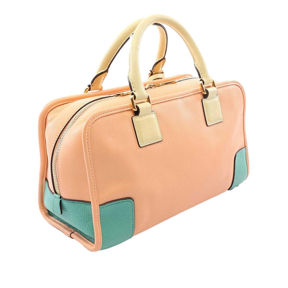 LOEWE Tricolor Leather Amazona 28 — Pink