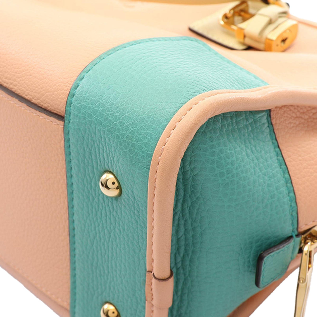 LOEWE Tricolor Leather Amazona 28 — Pink