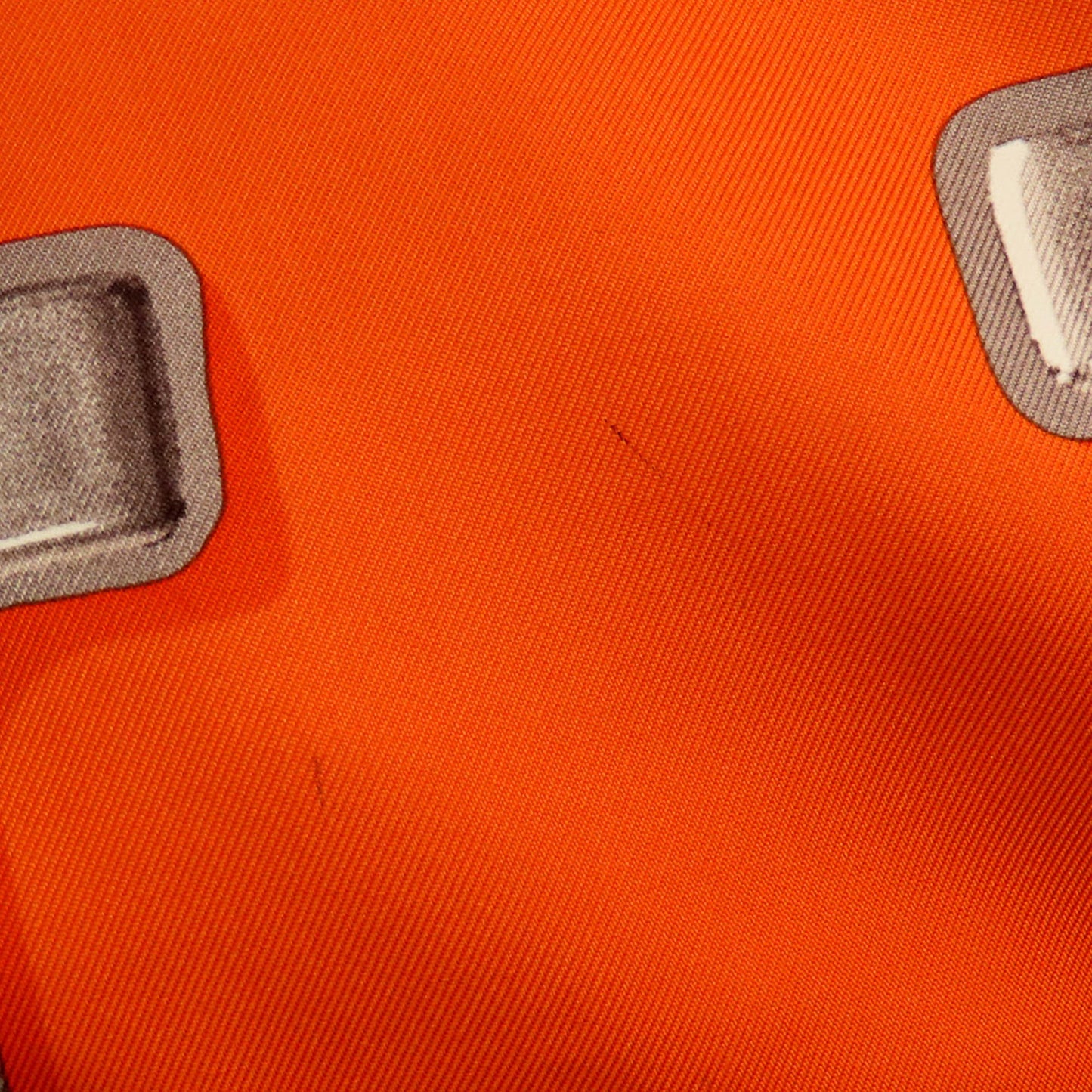 Hermès Silk and Barenia Vif Argent Silky City 38