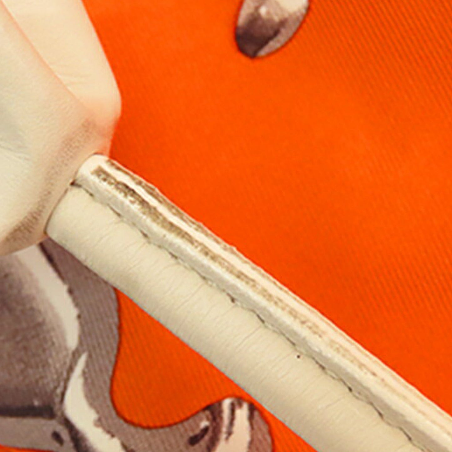 Hermès Silk and Barenia Vif Argent Silky City 38