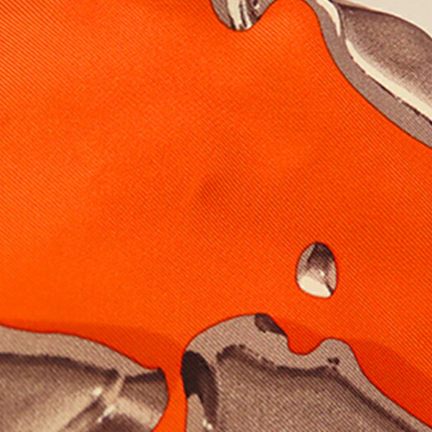 Hermès Silk and Barenia Vif Argent Silky City 38