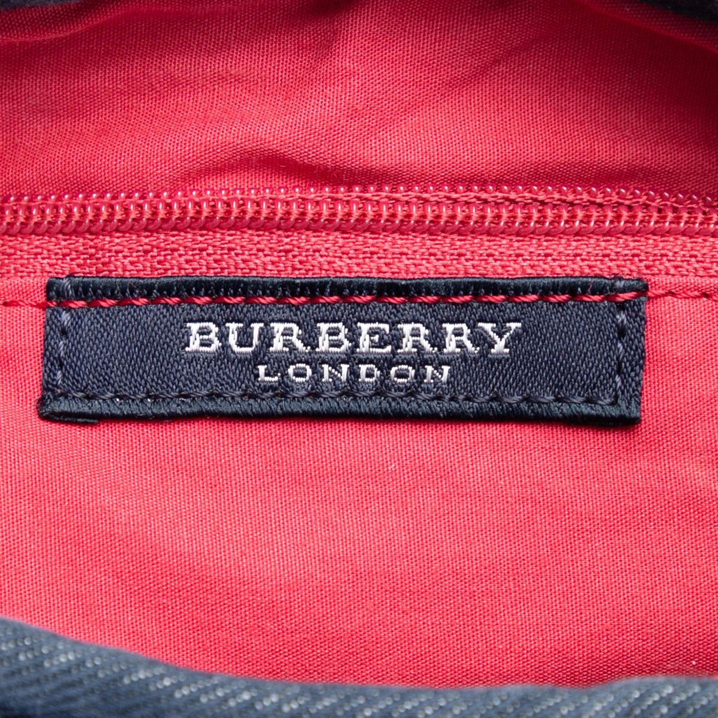 Burberry Nova Check Denim Handbag