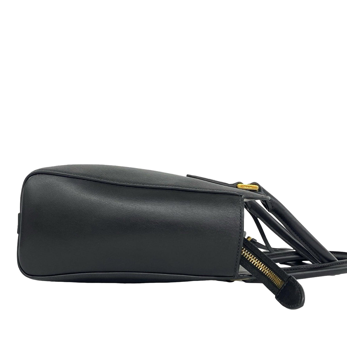 Prada Saffiano and Soft Calf Satchel