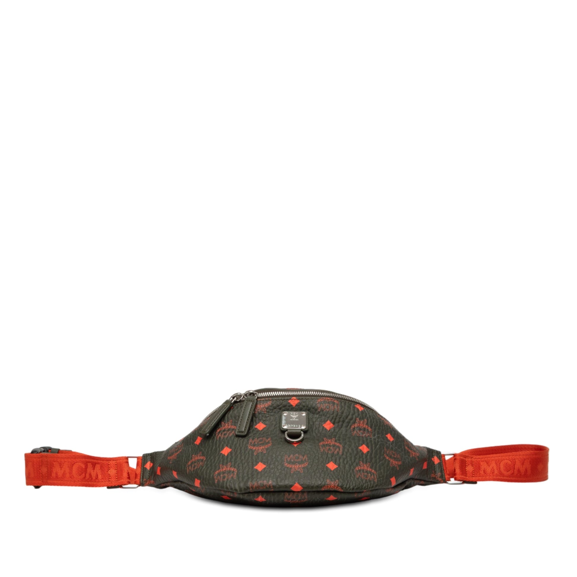 MCM Visetos Coated Canvas Belt Bag