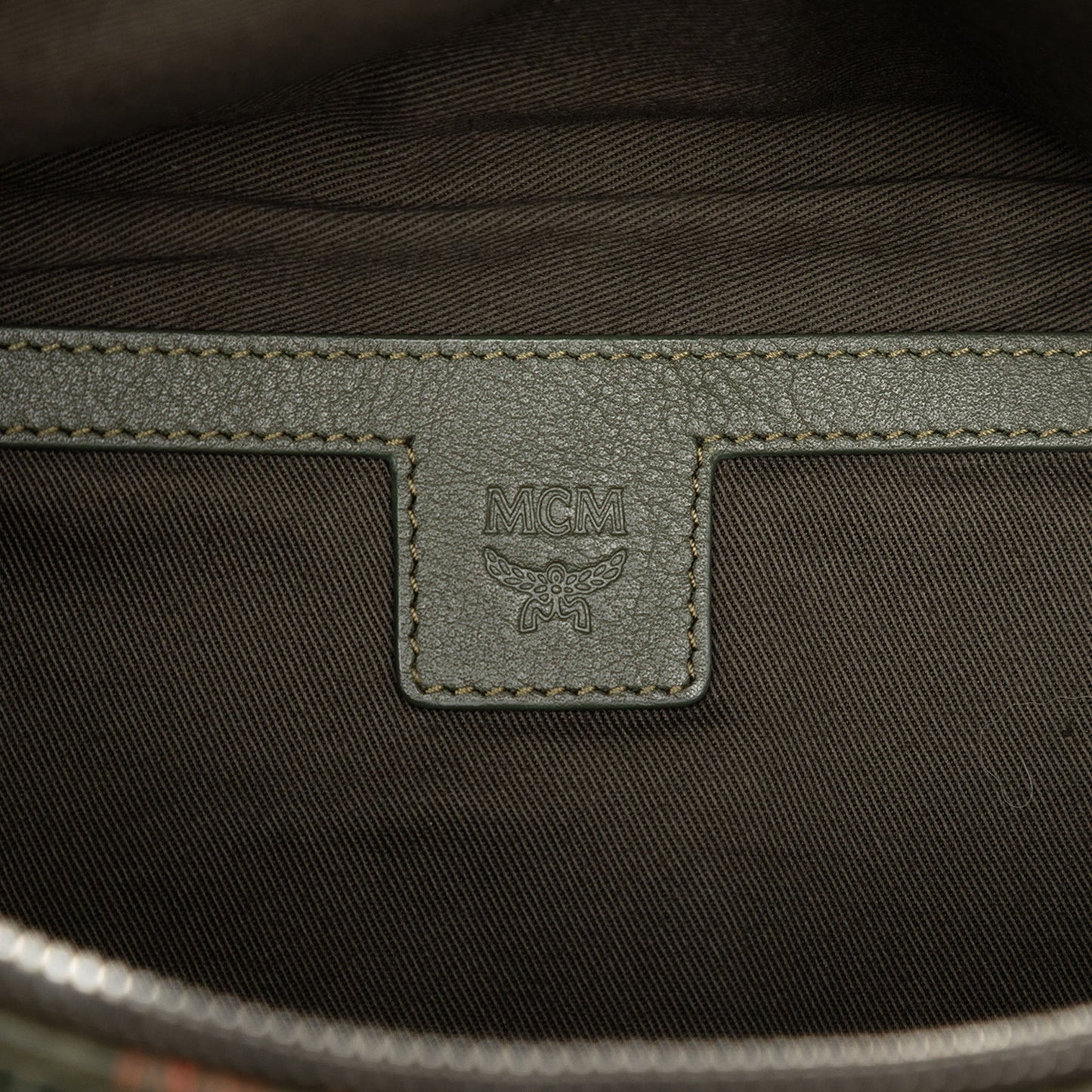 MCM Visetos Coated Canvas Belt Bag