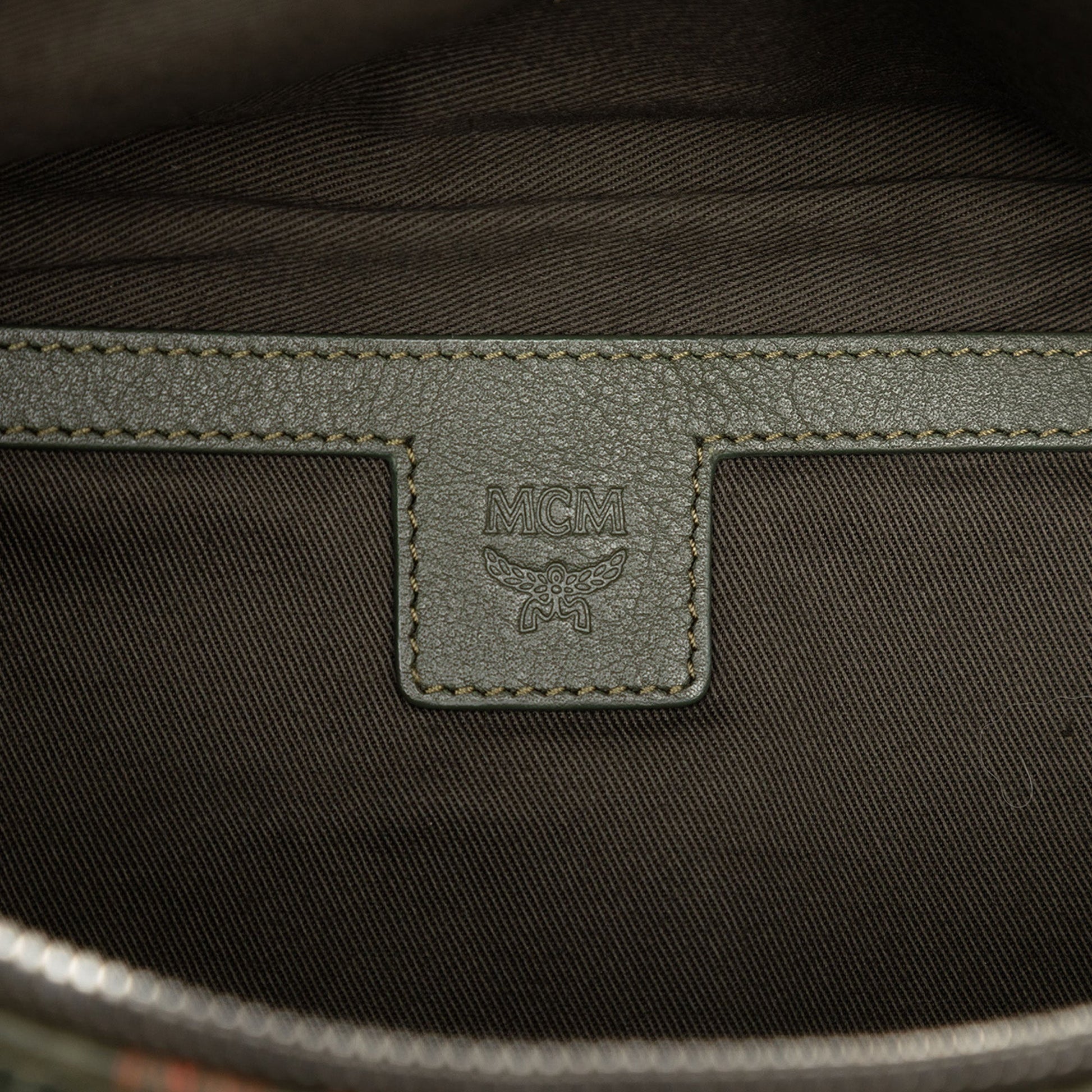 MCM Visetos Coated Canvas Belt Bag