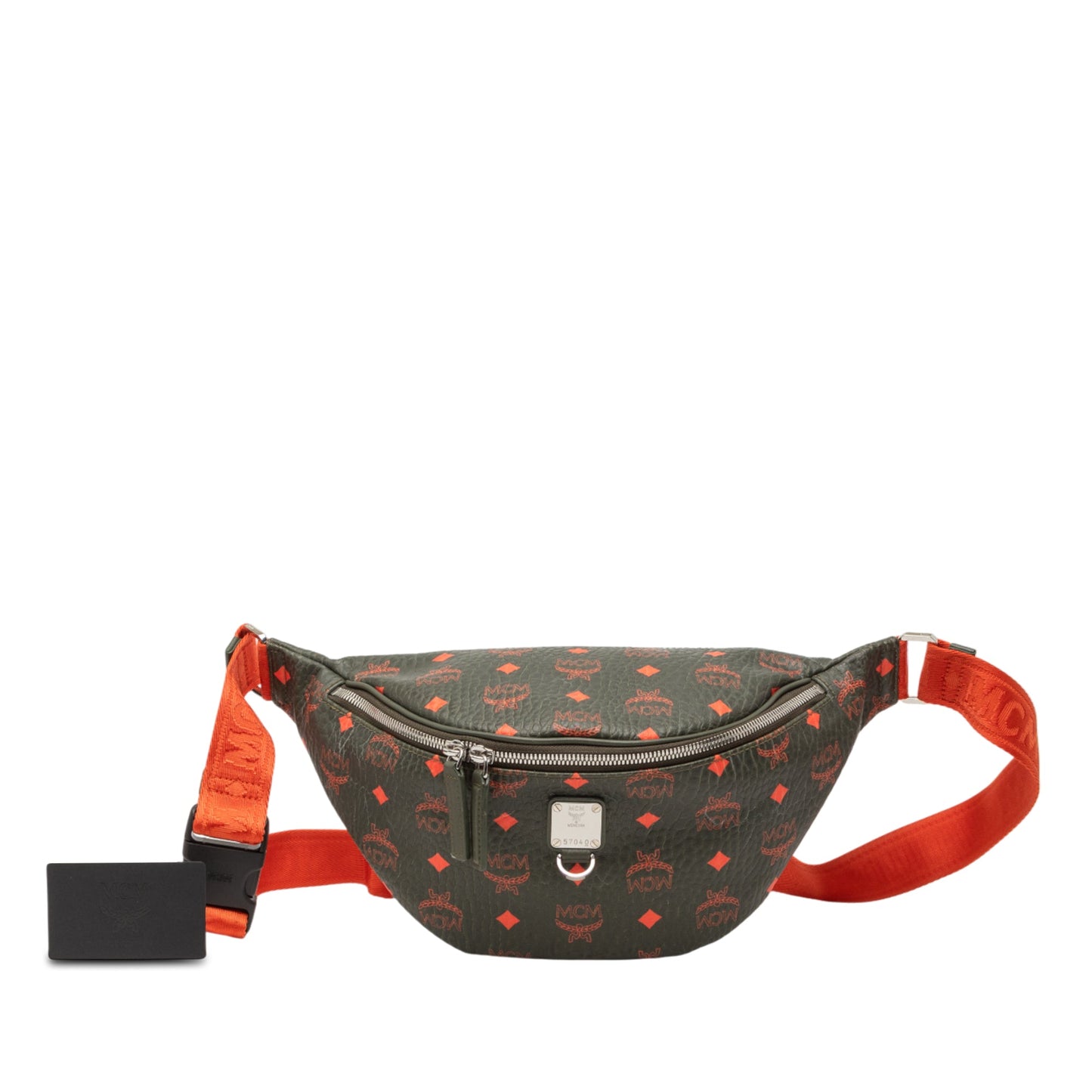 MCM Visetos Coated Canvas Belt Bag