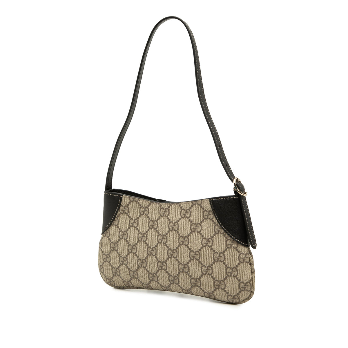 Gucci Small GG Supreme Emblem Shoulder Bag