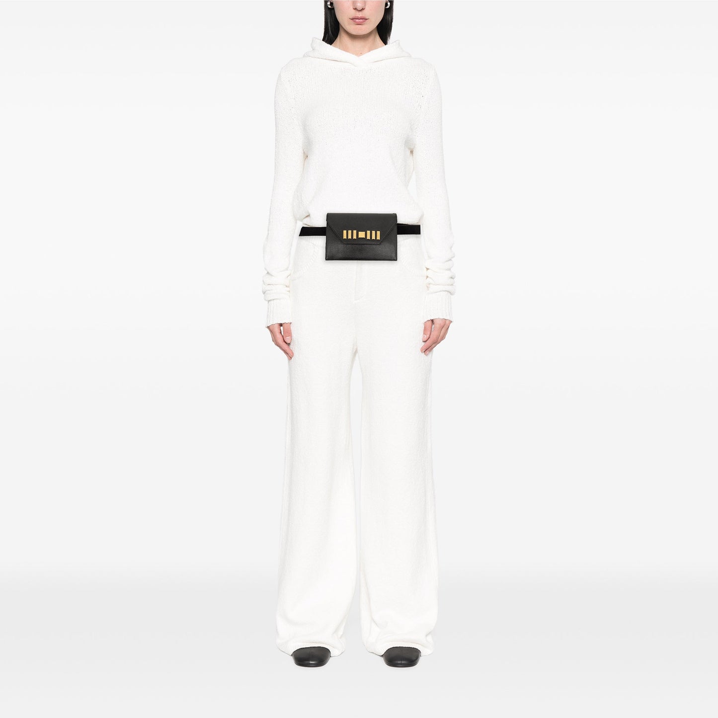 Saint Laurent Studded Leather Belt Bag