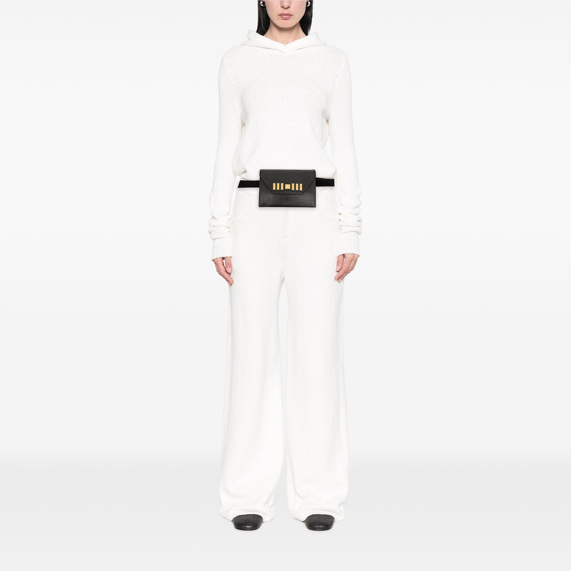 Saint Laurent Studded Leather Belt Bag