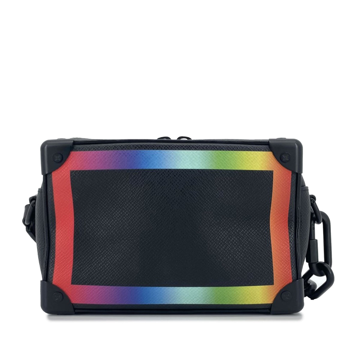 Louis Vuitton Taiga Rainbow Soft Trunk — Black