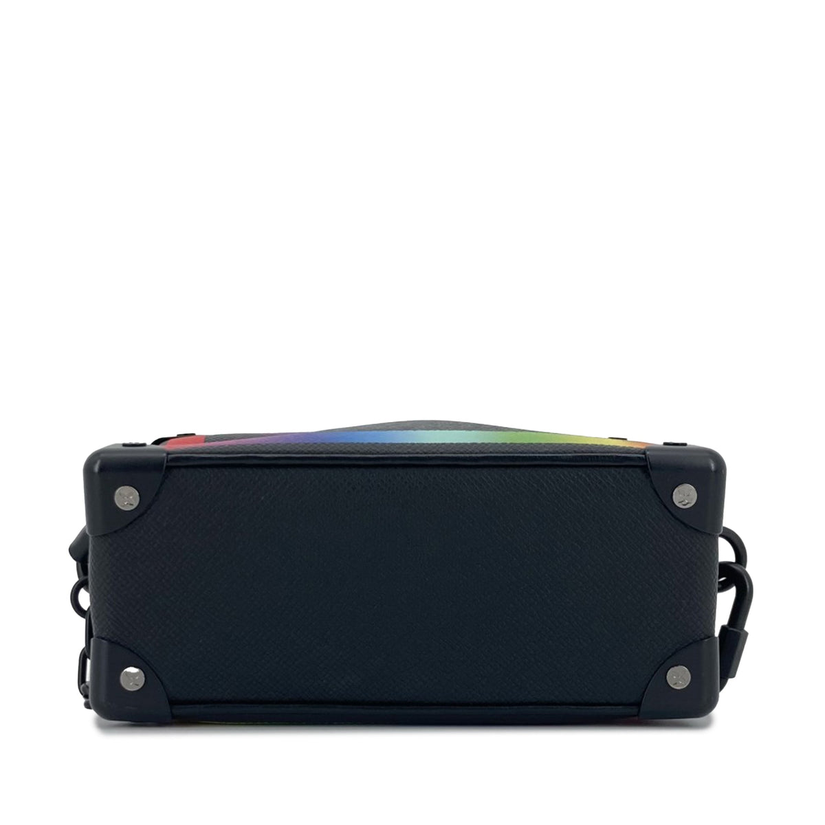Louis Vuitton Taiga Rainbow Soft Trunk — Black
