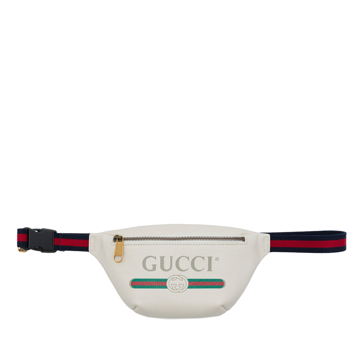 Gucci Small Grained Calfskin Logo Belt Bag