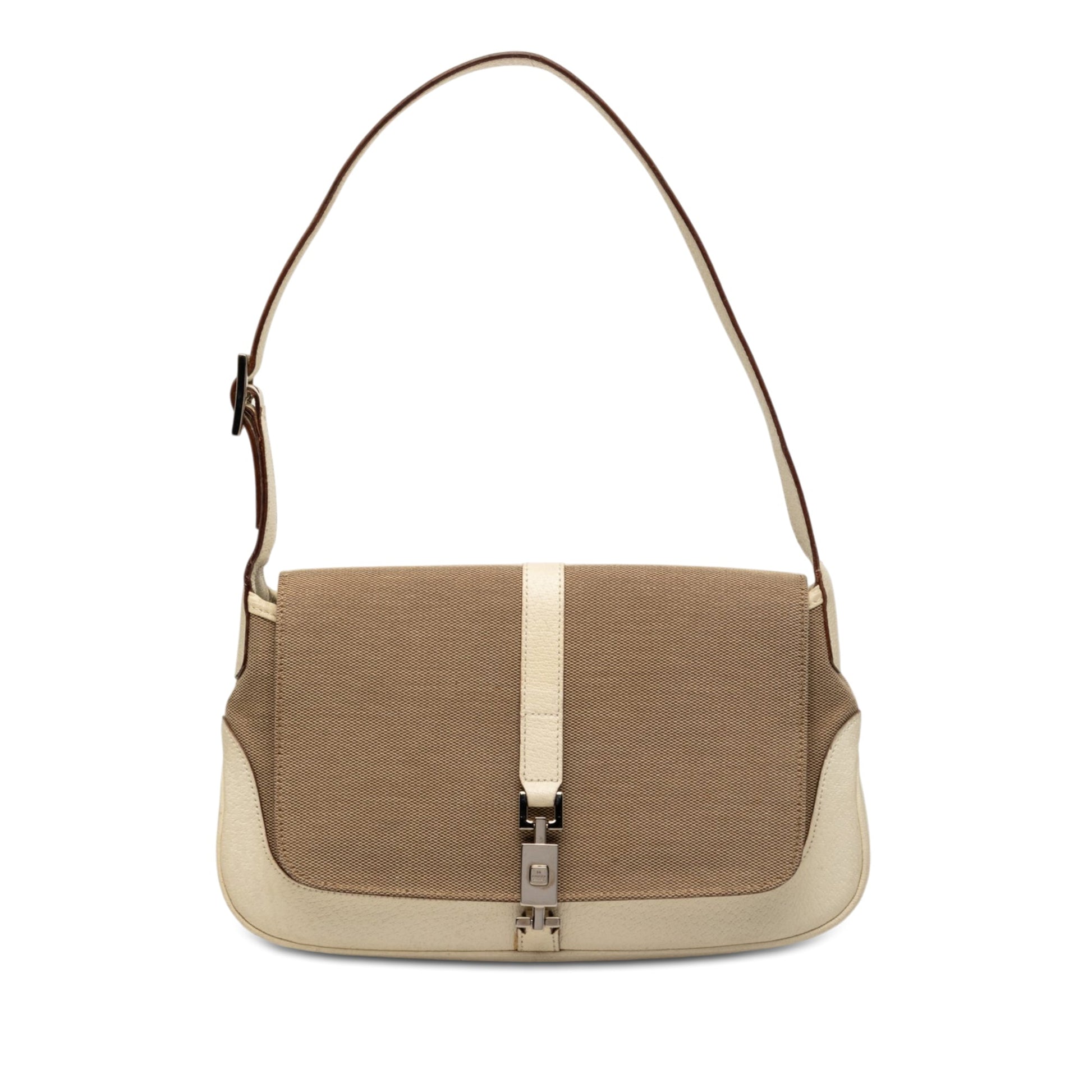 Gucci Canvas Jackie O Flap