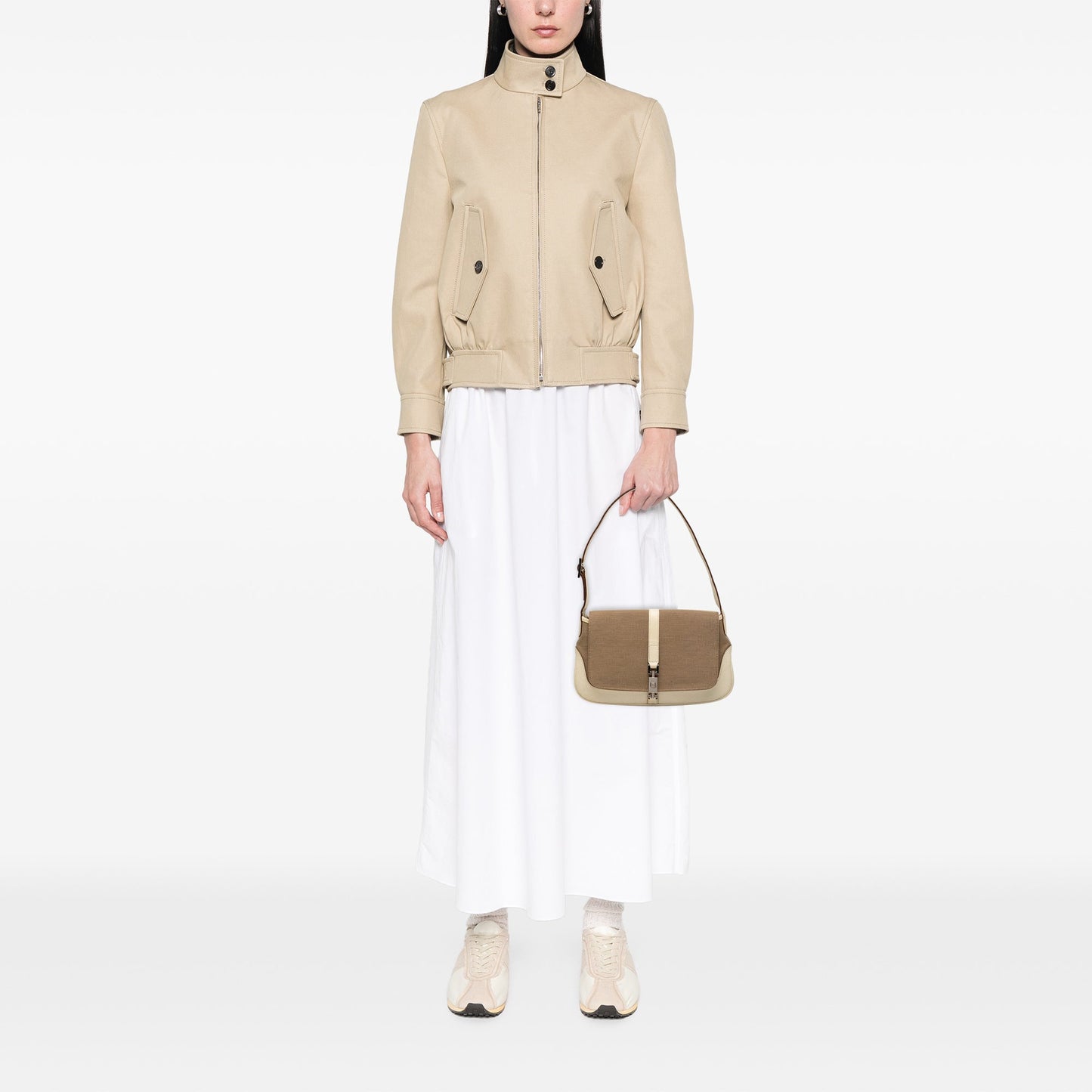 Gucci Canvas Jackie O Flap