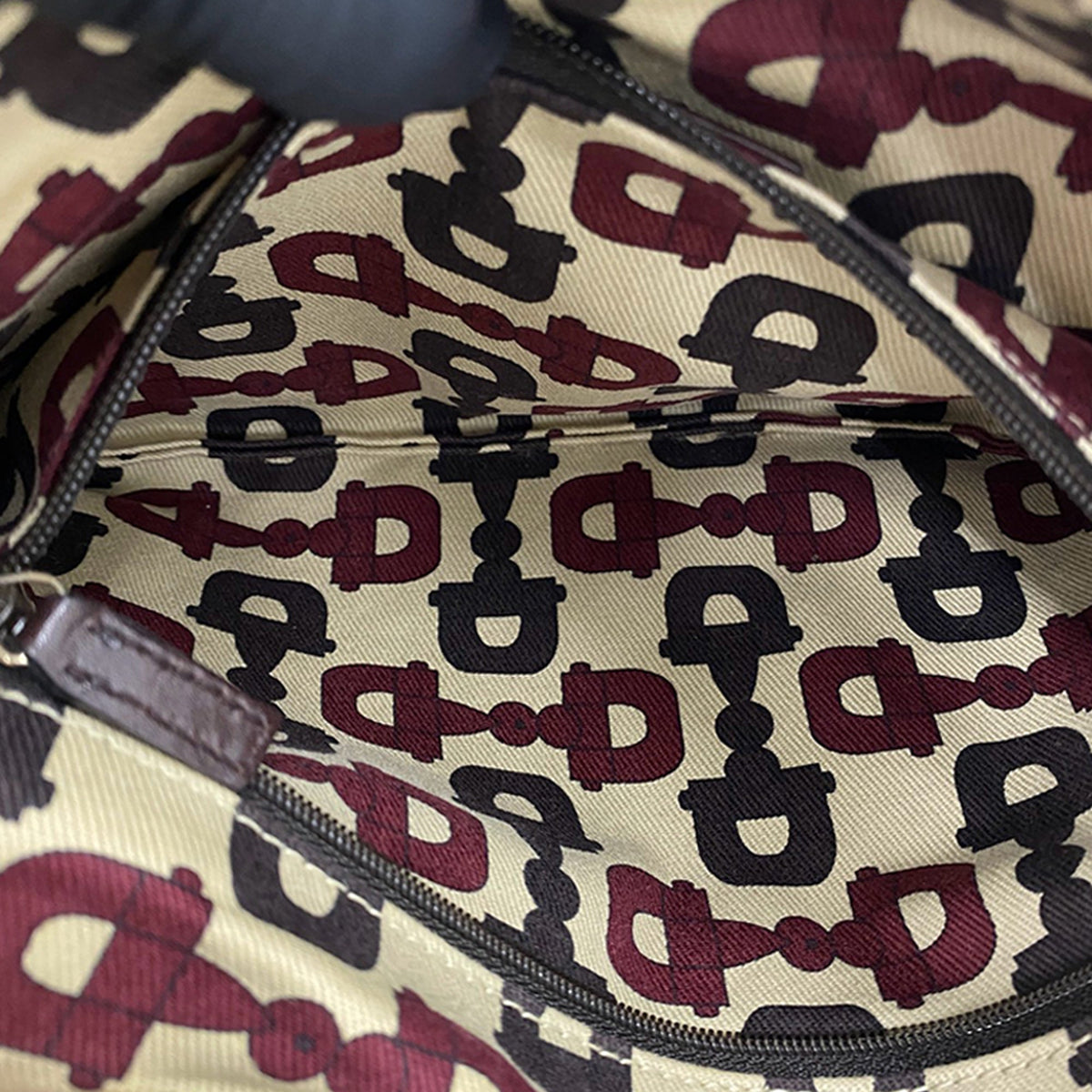 Gucci Guccissima Abbey D Ring Shoulder Bag — Brown