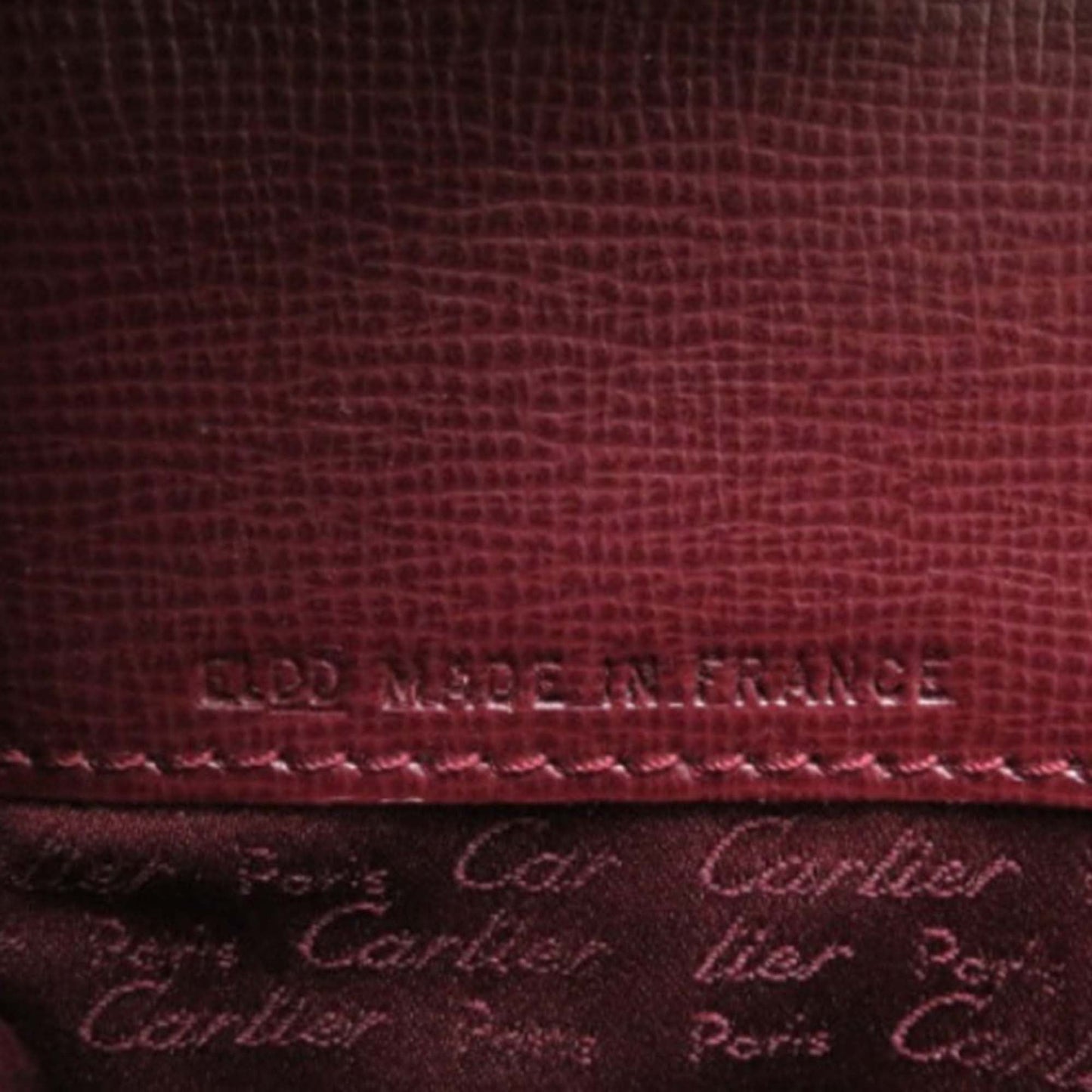 Cartier Leather Must de Cartier Crossbody