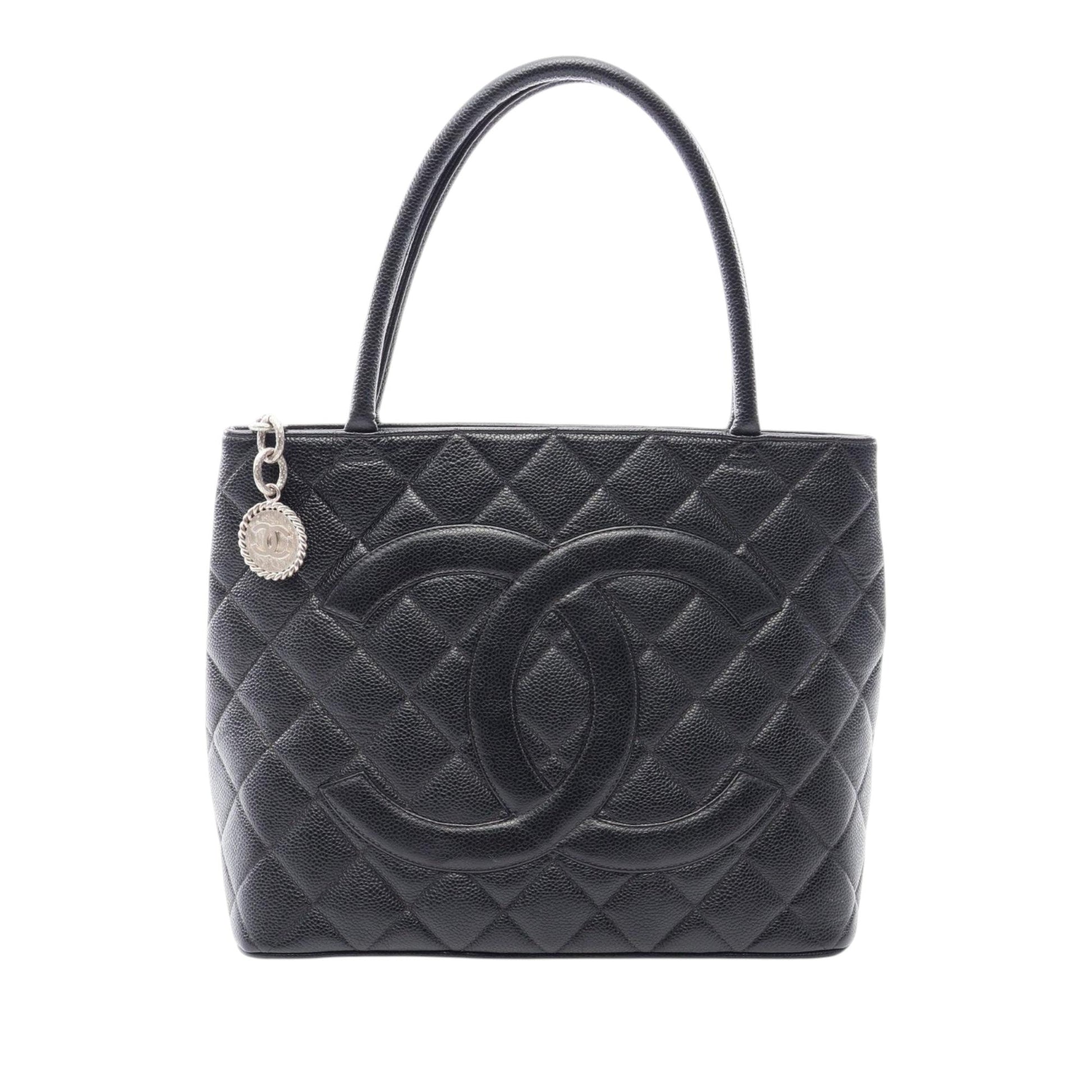 Chanel Caviar Medallion Tote