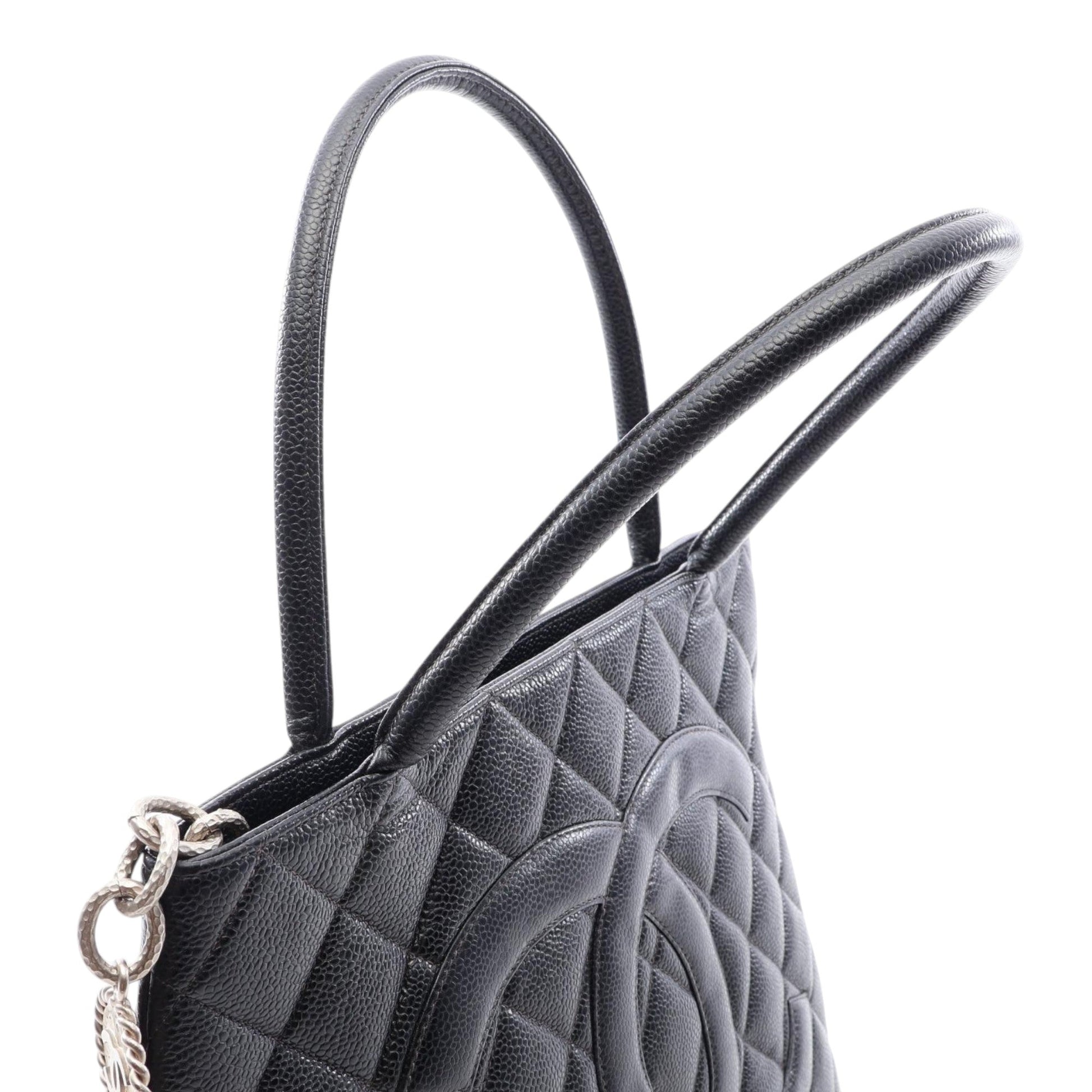 Chanel Caviar Medallion Tote
