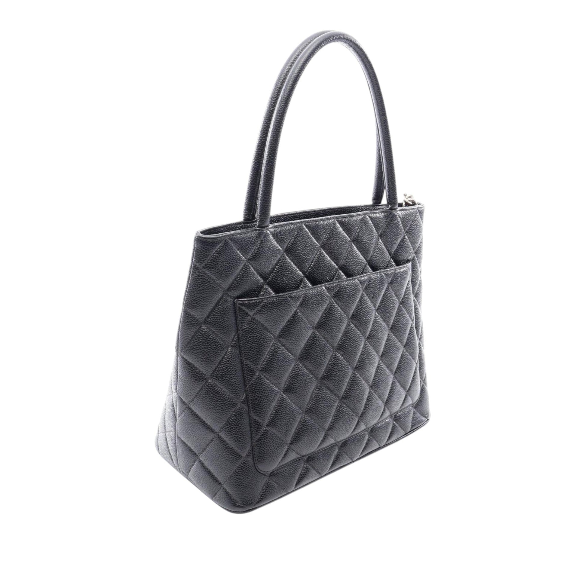 Chanel Caviar Medallion Tote