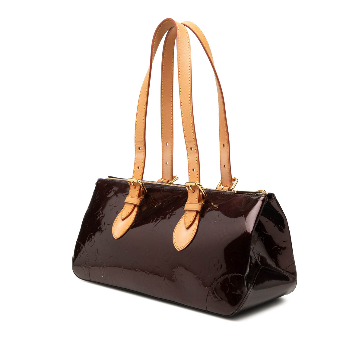 Louis Vuitton Monogram Vernis Rosewood Avenue — Red