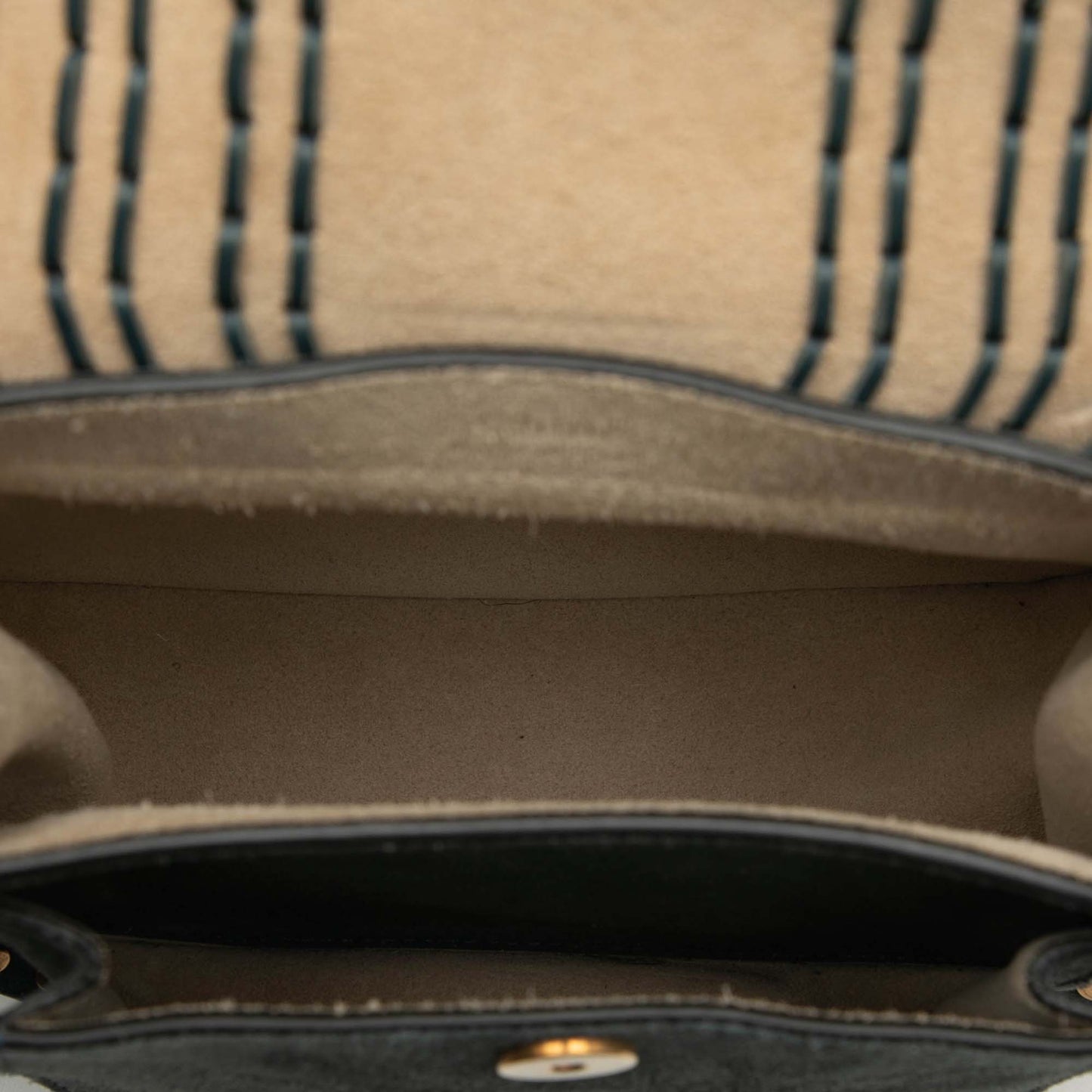 Chloé Small Suede Braided Hudson Crossbody