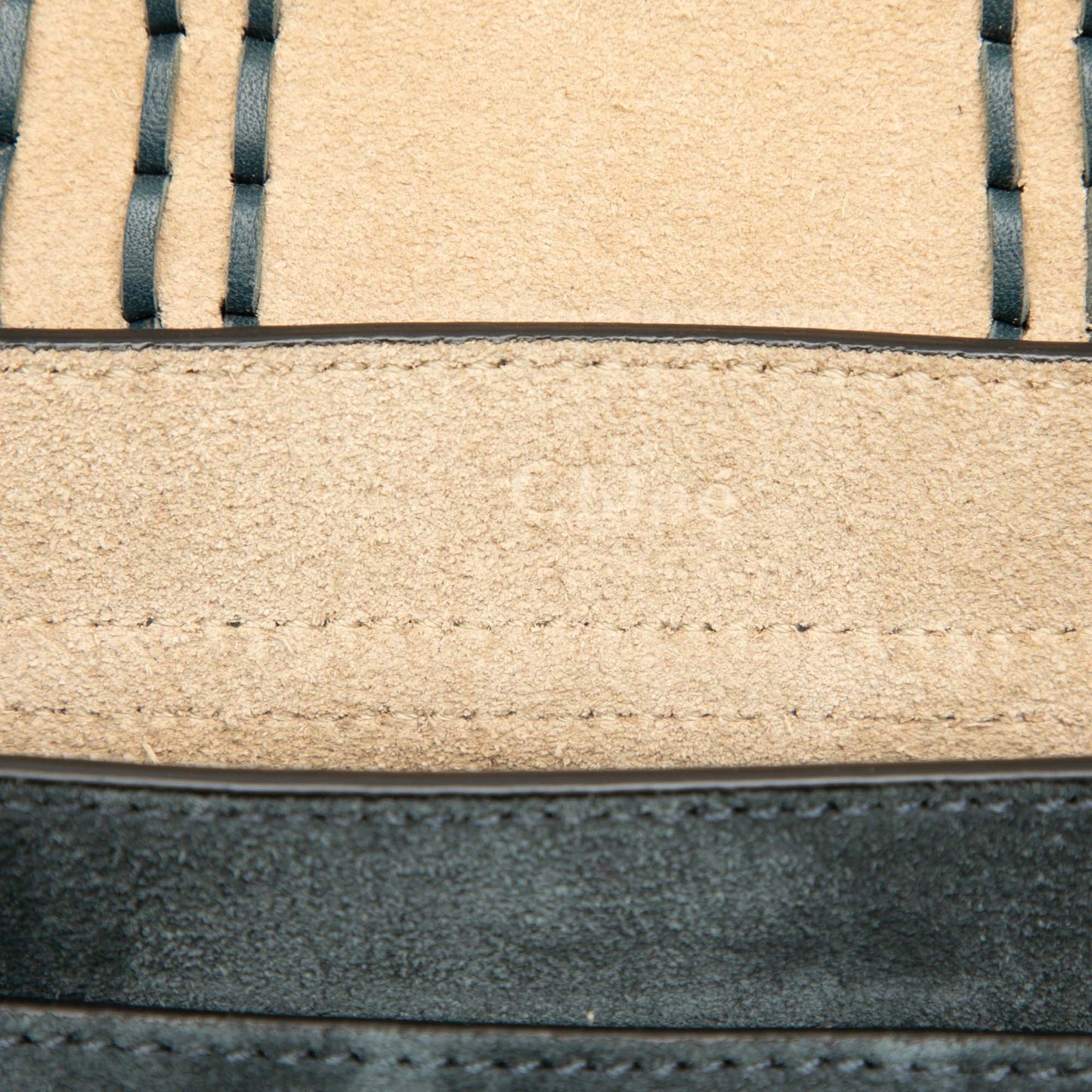 Chloé Small Suede Braided Hudson Crossbody