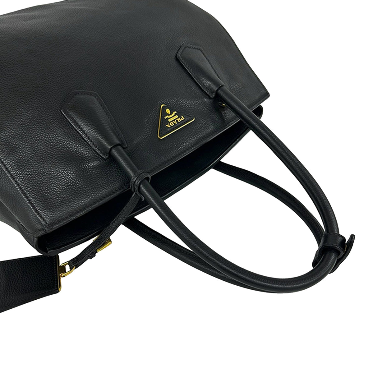 Prada Vitello Grain Satchel