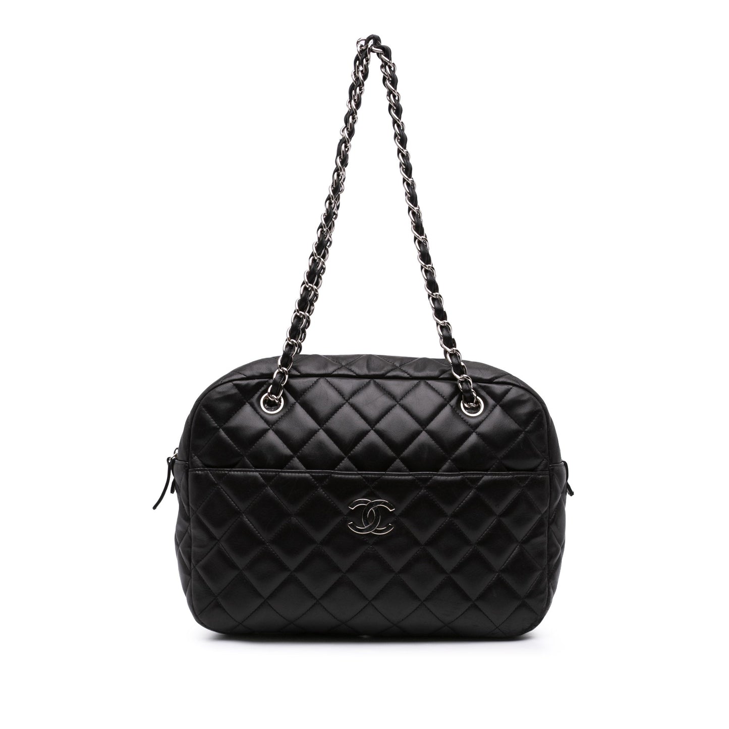 Chanel CC Quilted Lambskin Camera Bag