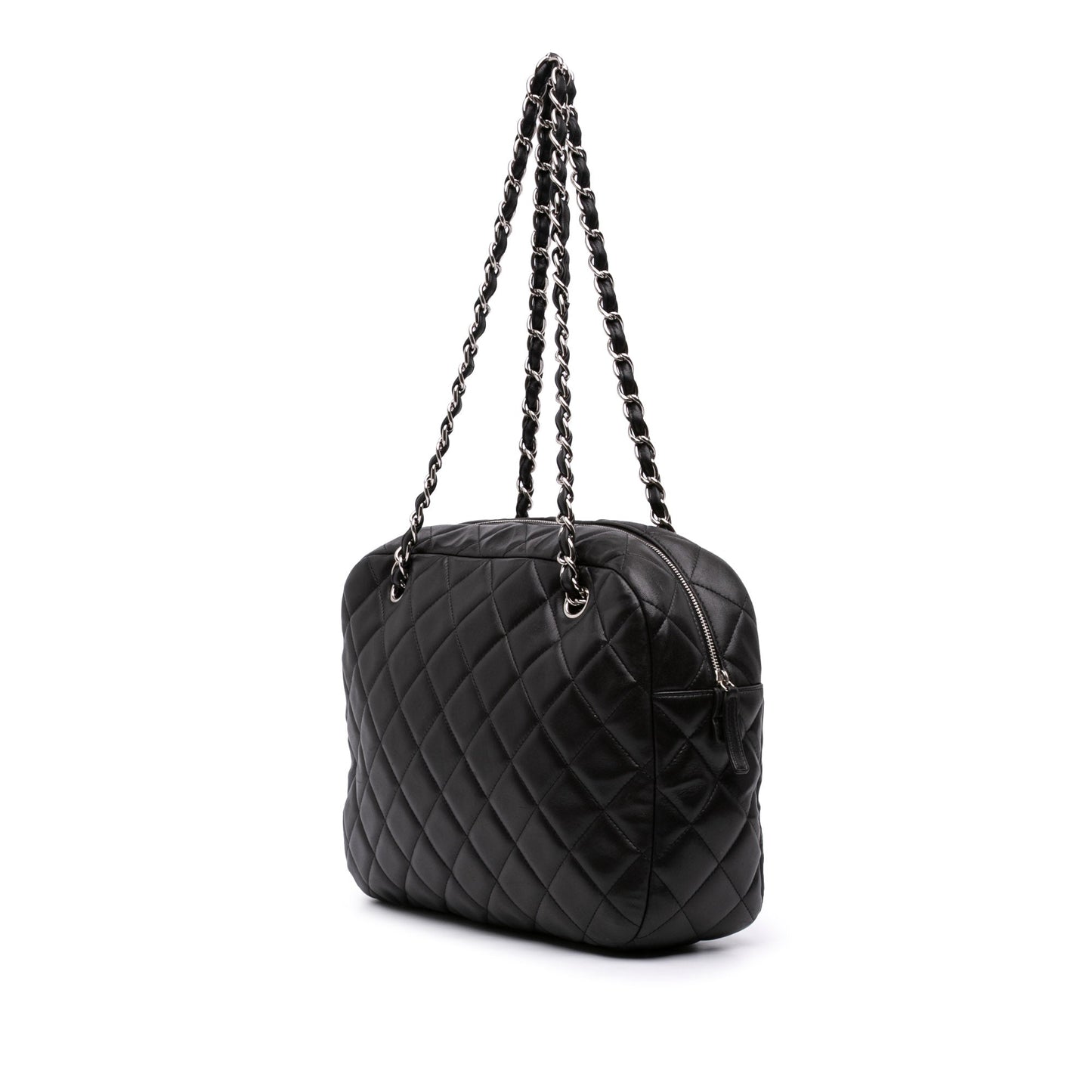Chanel CC Quilted Lambskin Camera Bag