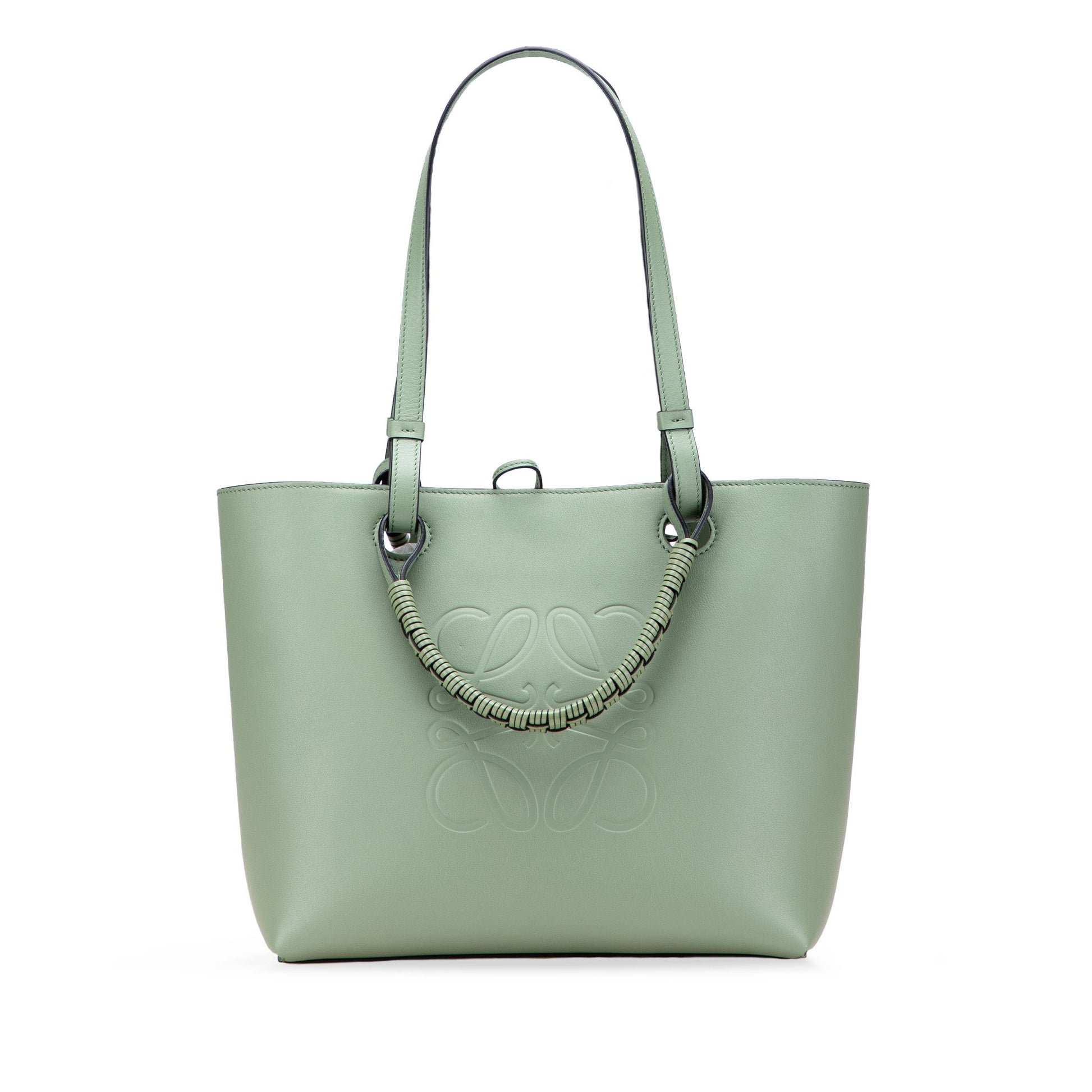 LOEWE Small Smooth Calfskin Anagram Tote