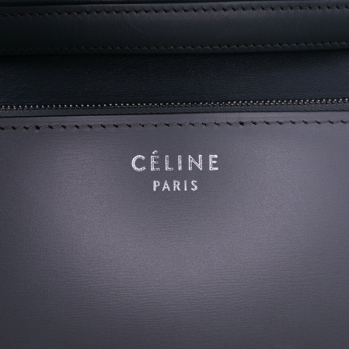 Celine Medium Calfskin Classic Box — Purple