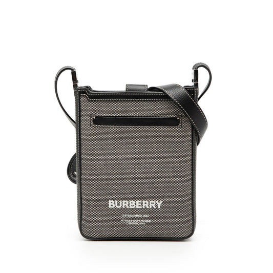 Burberry Canvas Horseferry Print Crossbody