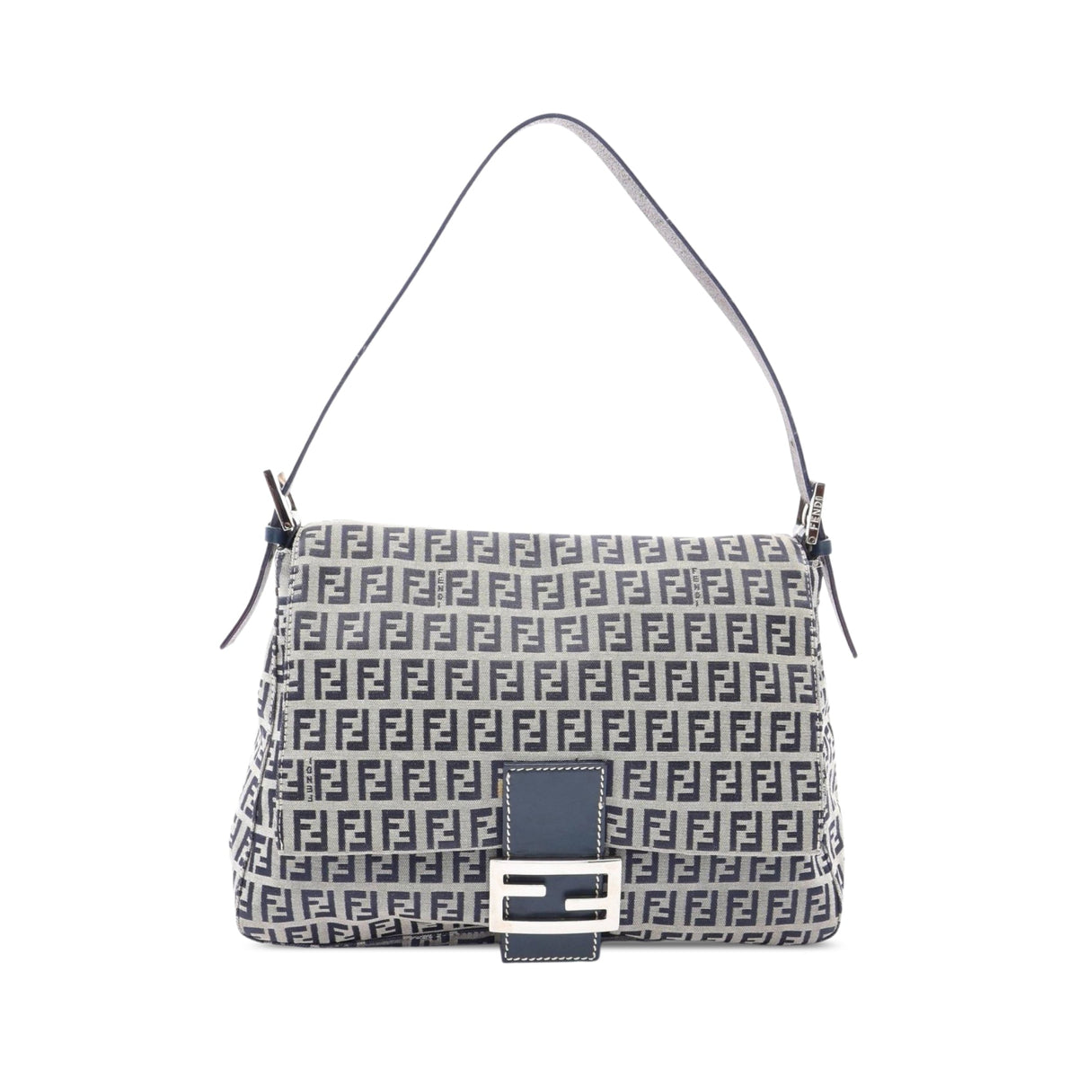 Fendi Zucchino Canvas Mamma Forever — Gray