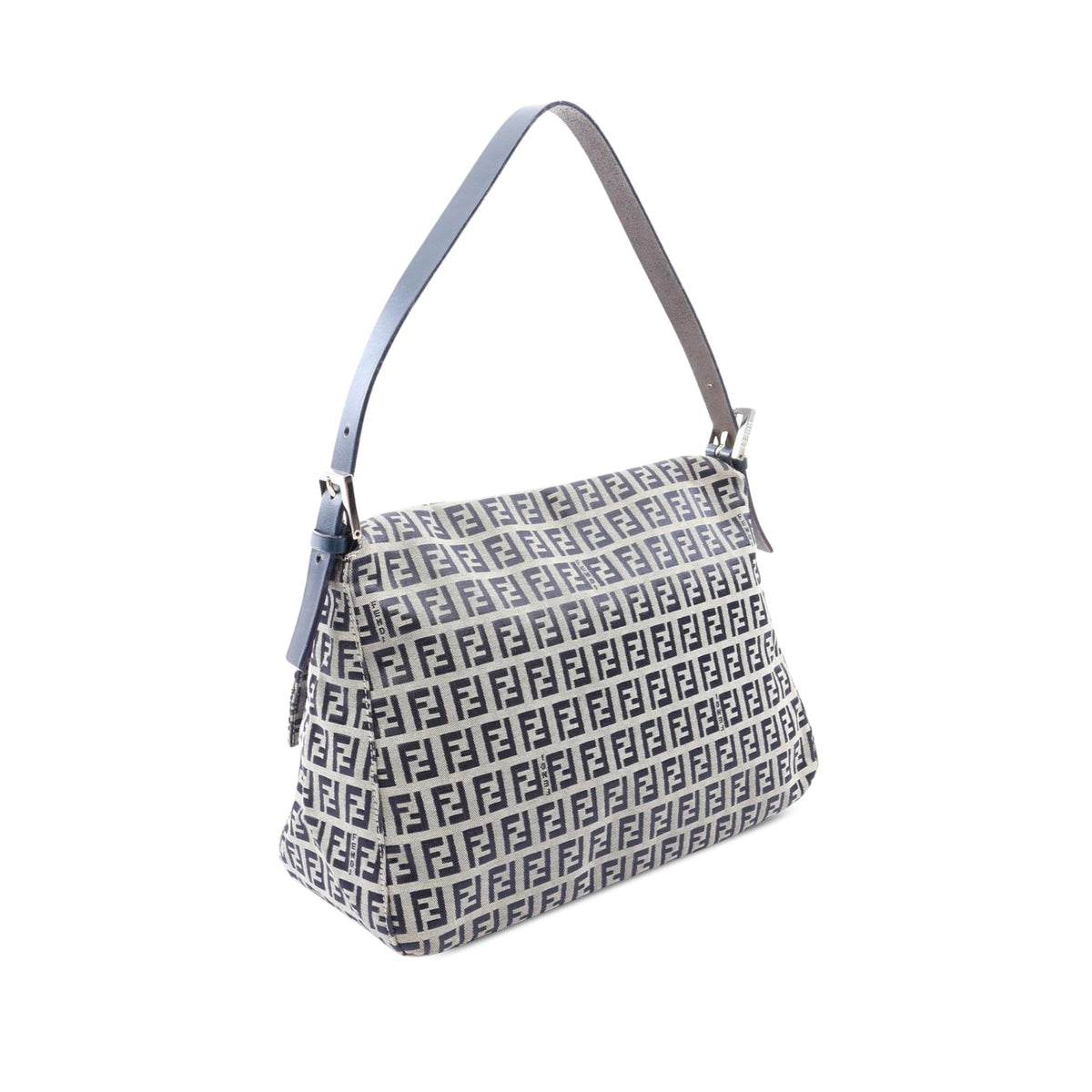 Fendi Zucchino Canvas Mamma Forever — Gray