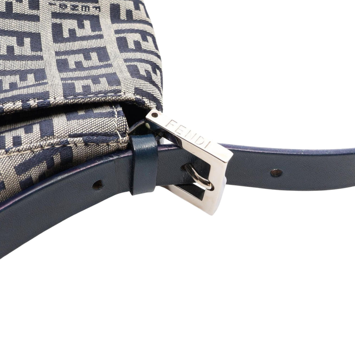 Fendi Zucchino Canvas Mamma Forever — Gray