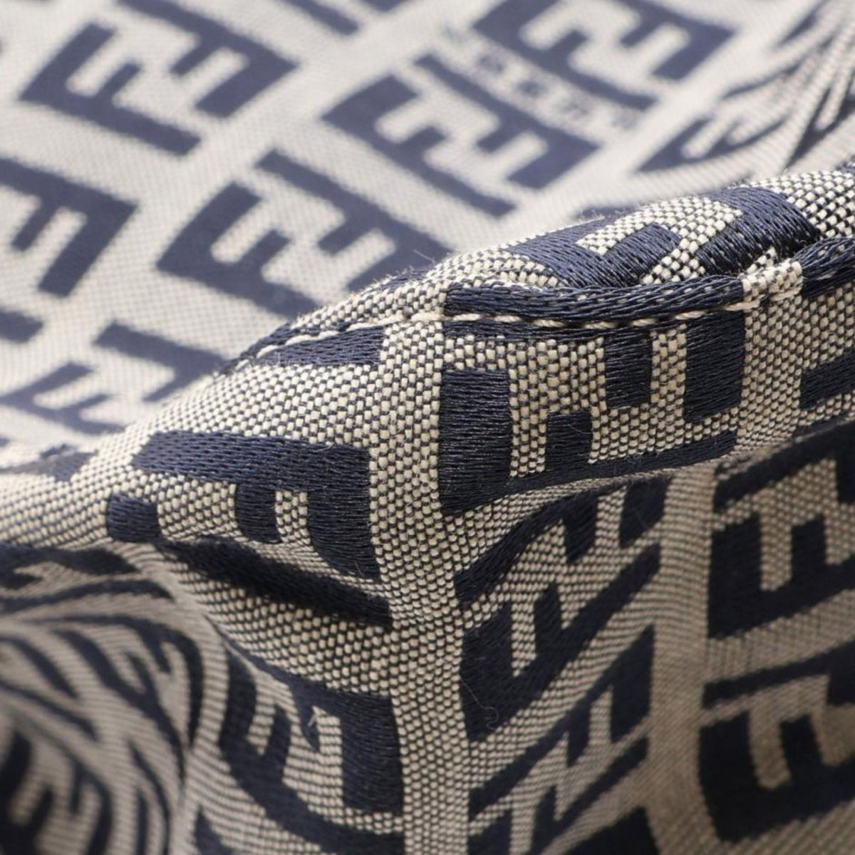 Fendi Zucchino Canvas Mamma Forever — Gray
