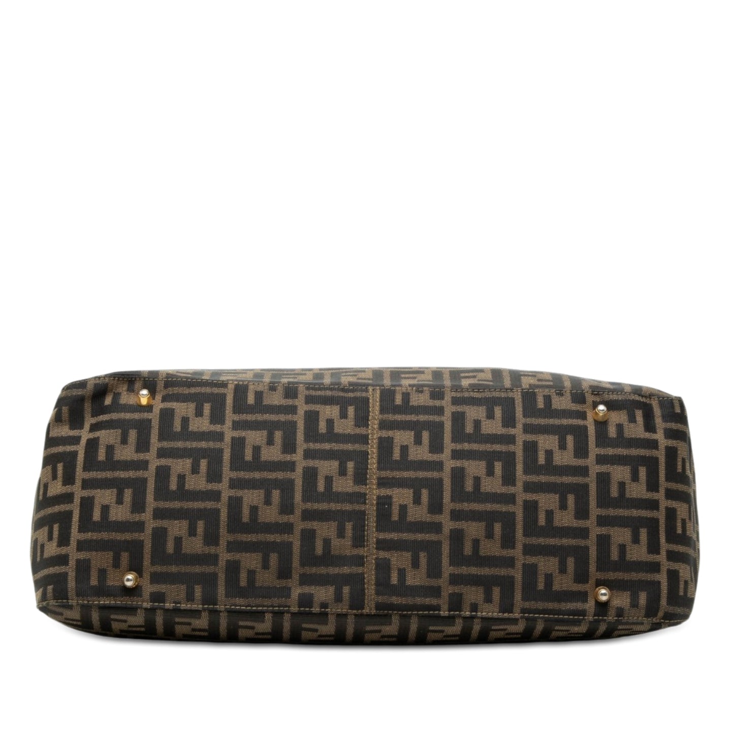 Fendi Large Zucca Canvas Twins Tote