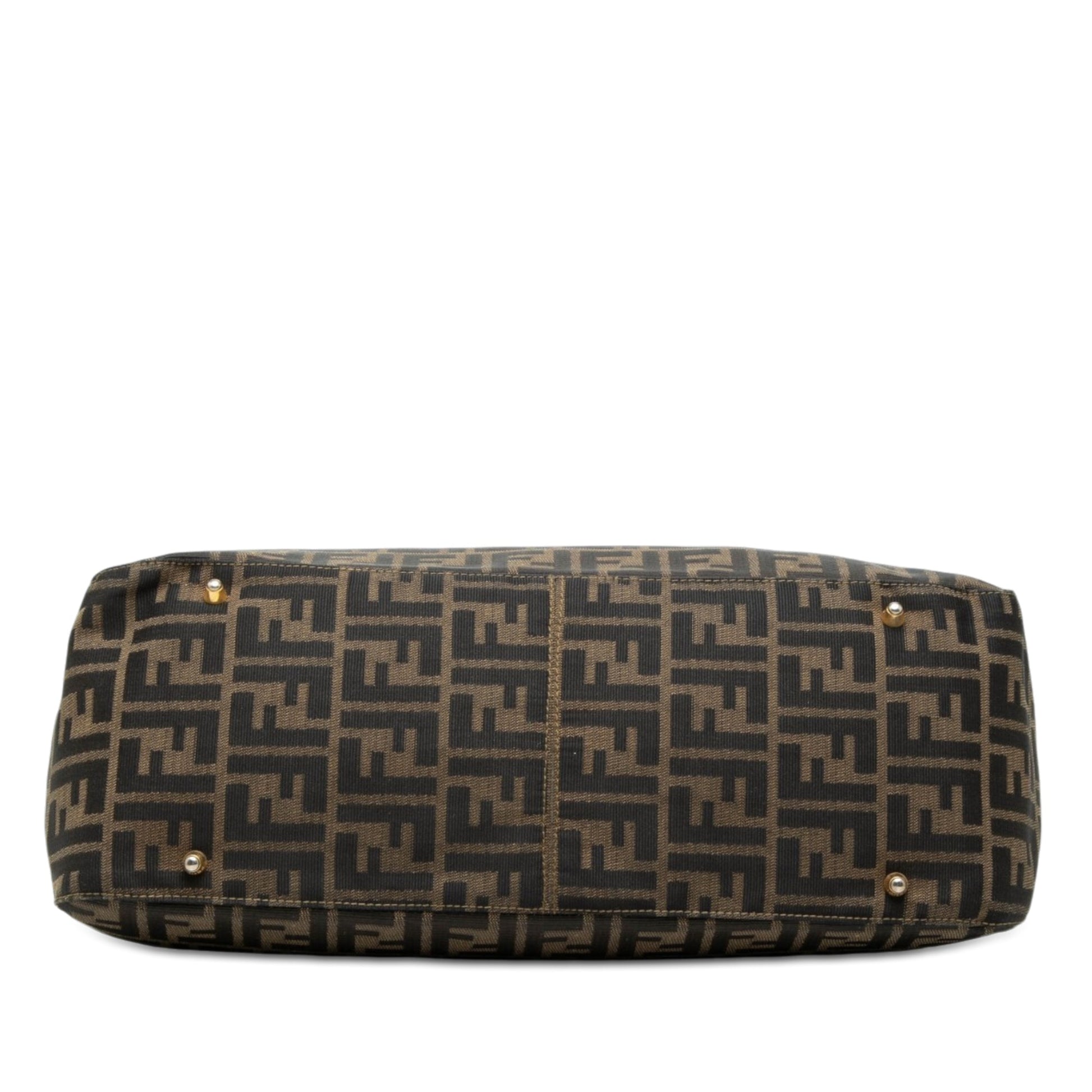 Fendi Large Zucca Canvas Twins Tote