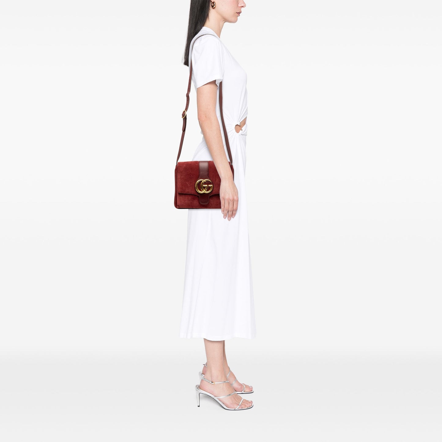Gucci Medium Suede Arli Crossbody