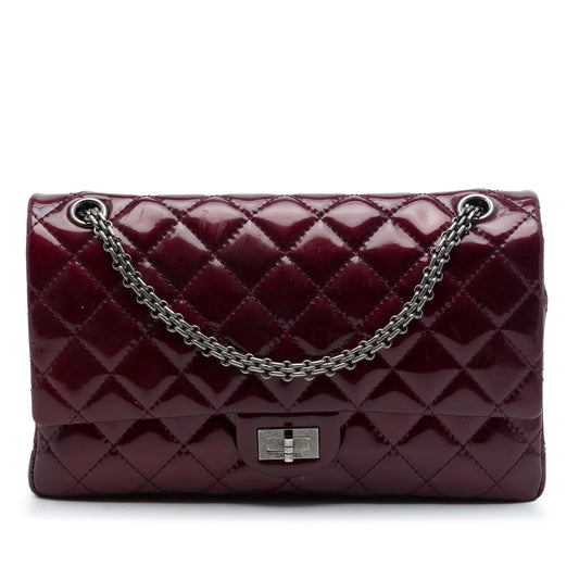 Chanel Quilted Patent Reissue 2.55 Double Flap 226