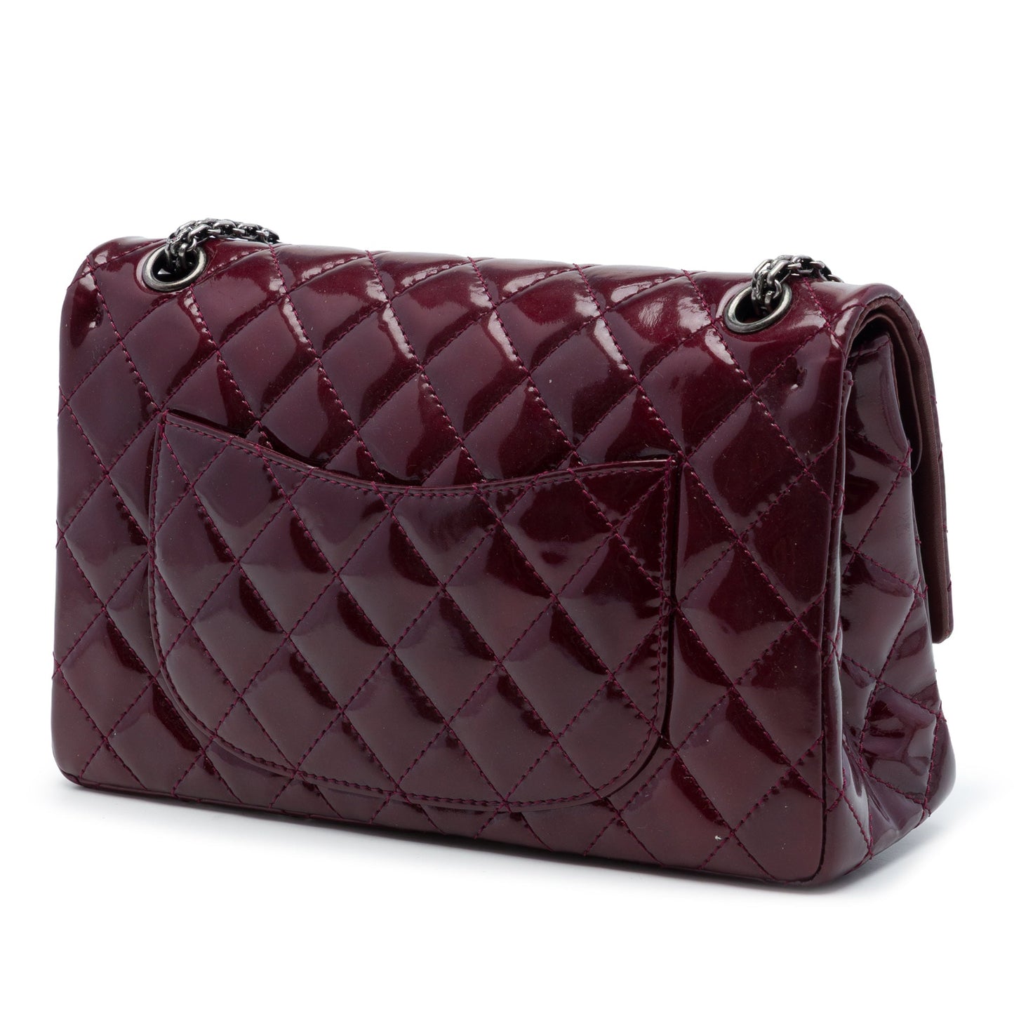 Chanel Quilted Patent Reissue 2.55 Double Flap 226