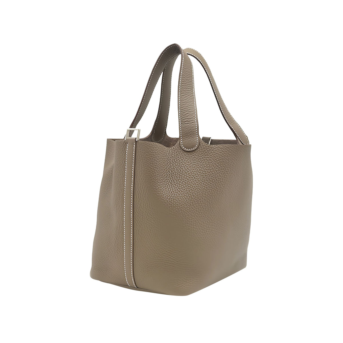 Hermès Clemence Picotin Lock 22 — Gray
