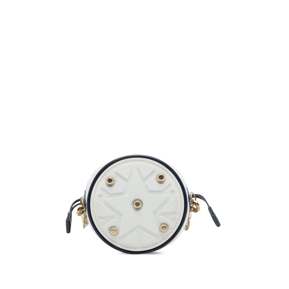Dior Micro Calfskin Vibe Drawstring Bucket Bag — Beige