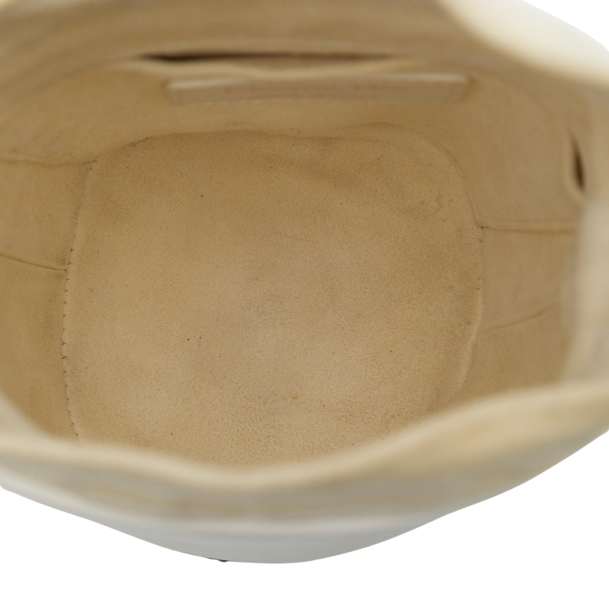 Dior Micro Calfskin Vibe Drawstring Bucket Bag — Beige